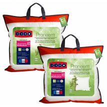 Set aus 2 weichen, milbendichten Kissen Proneem Faser volupt air Dodo Set aus 2 Kissen 60 x 60 cm