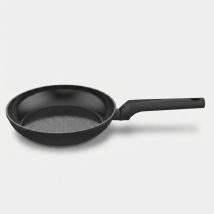Set Aus 3 Antihaftbeschichteten Aluminiumpfannen In Total Black