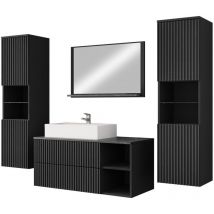 Arredamento1 - Set bagno Providence P113, Nero