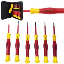 Set cacciaviti di precisione isolati 6 pz Ingco HKIPSD0601