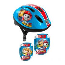 Set casque et coudieres/genouilleres - 50/56 cm - pat patrouille - PA450507