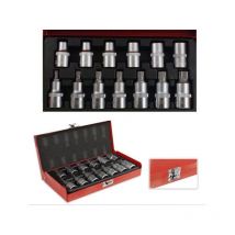 Set chiavi a bussola Torx millerighe maschio femmina13pz m6-m16 8-16CRV 19031213
