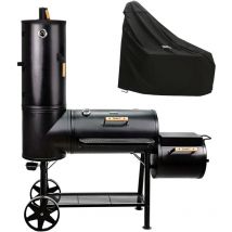 Chief 130kg Smoker Set Abdeckhaube Holzkohle-Grill bbq - Taino