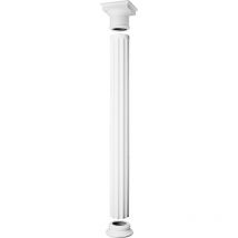 Set Colonne Entière Dorique cannelée basse Orac Décor