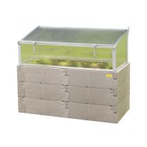 Set Combinato Juwel Timber (letto Rialzato Con Supporto Per Telaio Freddo, 130x60 Cm / Altezza 90/100 Cm, Contenuto Ca. 360 L, Elevato Isolamento 
