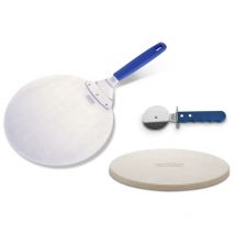 Cadac - Set complet pour pizza : Pelle à pizza, Pierre et Roulette