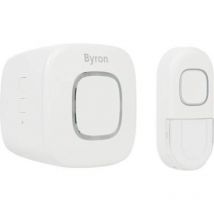 Byron - Set complet pour Sonnette sans fil DBY-24721 200 m blanc