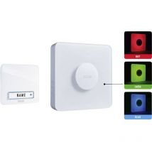 Set complet pour Sonnette sans fil m-e modern-electronics 41144 200 m blanc