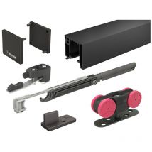 Ensemble complet saf-slim Mantion pour porte coulissante jusqu'à 1030 mm - SAF-S82-195