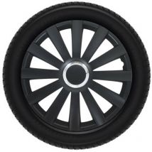 Autostyle - Set copricerchi - 17 pollici - Spyder Nero