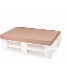 Setgarden - Coussin pour palette 120x50 beige, coussins de jardin, grands coussins de sol, coussins de sol pour enfants Coussin d'extérieur