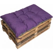 Coussin de palette 120x50cm, coussins de banc Violet, coussins de canapé, coussin de palette, coussin de jardin, coussin extérieur/intérieur