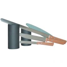 Armaflex - Set de 3 Couteaux et pierre à aiguiser