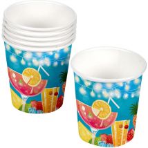 Set de 10 gobelets en carton Apero times