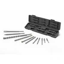 Set de 11 mèches de forage et burins - Trotec