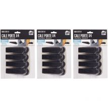 Set de 12 cale-portes en plastique