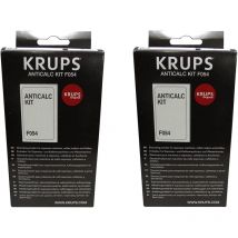 Set de 2 cajas de descalcificadores para cafetera Krups F054001B