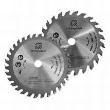 2 lames de scie carbure D. 89 x Al. 10 mm x Z24 et Z32 pour TAS89M - Holzmann - .@24/32