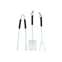 Set De 3 Accessoires De Cuisson En Inox Pour Barbecue - Centrale Brico