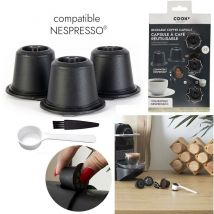 Cook Concept - Capsule Reutilisable Compatible Nespresso X3 M12 A1/m12