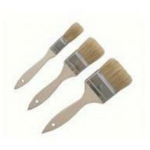 Nespoli - Set de 3 cepillos de cerdas con mango de madera