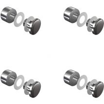 Set de 4 fixation murale vissée FIXV4