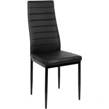 Set de 6 Chaises - Noir