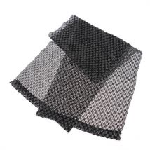 Desineo - Set de 60 toallas exfoliantes negras 30x90 cm