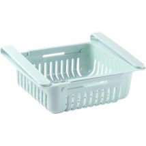 Set de almacenaje para frigorífico (4 compartimentos ampliables para cocina y frigorífico), azul
