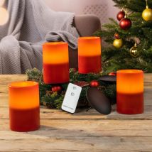 Set de bougies de cire led - réf. : 55066