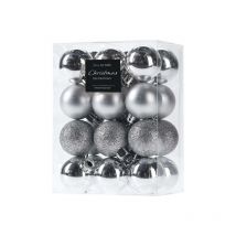 Set de boules de Noël, ø 4 cm, 20 pièces