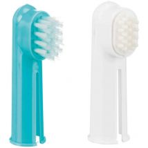 Set de 2 brosses à dents 6 cm pour chien ou chat - Trixie
