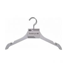 Set de cintres 2 pcs abs antiglisse blanc