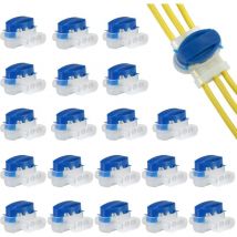 Yarona - ccykxa Set de Connecteurs de Câbles pour Robot Tondeuse -10 Raccords Remplis de Gel pour Étendre ou Réparer Fil Electrique Bas Voltage