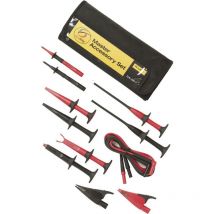 Fluke - Set de cordons de mesure de sécurité TLK-225-1 [Banane mâle 4 mm - Banane mâle 4 mm] 1.50 m noir, rouge 1 pc(s)