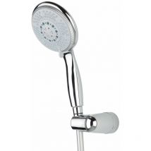 Grandsire - Douchette cpl design avec support et flexible - Chromé