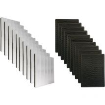 Set de Filtros De Repuesto 10 hepa + 10 carbon Compatible Con Philips AC2889, AC2887, AC2882, AC3829/10