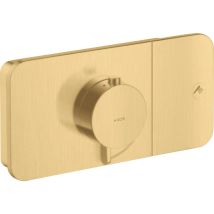 Axor – Mitigeur thermostatique de douche encastré – Finition métal, Largeur, Matières, Hauteur
