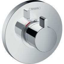 Facade pour mitigeur thermostatique encastré ShowerSelect s haut débit chromé - Hansgrohe