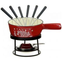 Table&cook - set de fondue de chalet rojo - hhf-078 - tableandcook -