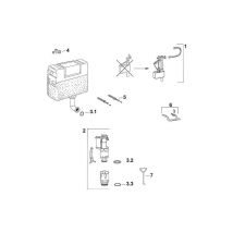 Set De Joints Contenu : Joint Torique, Support De Vanne, Joint À Levres, Et Joint D'Evacuation