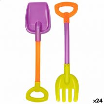 Color Baby - Set de juguetes de playa colorbaby 39 cm 2 piezas (24 unidades)