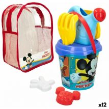 Mickey Mouse - Set de Juguetes de Playa ø 18 cm Polipropileno (12 Unidades)