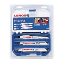Stanley Black & Decker Set De Lames De Scie Sabre 1073415rkg Pour Bois Et Métal 15 Pièces Lenox 1073415rkg