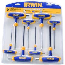 Zestaw imbusów typu t 8szt. 2.0 - 2.5 - 3.0 - 4.0 - 5.0 - 6.0 - 8.0 - 10.0 - Irwin