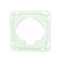 Set Plaque 45x45mm Set De Plaque Central, 45 X 45mm Banc Laque Ral9016 Luxomat 38946