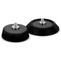 Set de plateaux de support 50mm et 75mm – Raccord M6 – Pour polisseuses – a boucles et crochets