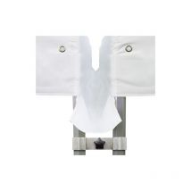 Set de raccordement pour tonnelle pliante toolport premium et professional de 4,5 m de large, diamètre 40mm, blanc