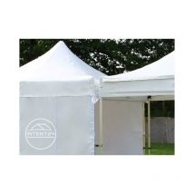Set de raccordement pour tonnelle pliante Intent24 premium et professional de 6m de large, diamètre 40mm, blanc - blanc