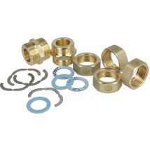 Sélection P-pro - Set De Raccords F1 1/4'' Pour Tuyau Ondulé Solaire Dn25